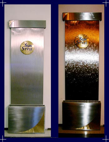 Wasserkreationen, Springbrunnenservice, Wasserdesign, Springbrunnen, Wasserbilder, Zimmerbrunnen, Wandbrunnen, Kunstobjekte aus Wasser Metall und Stein, Dekorbrunnen, Raumbefeuchter